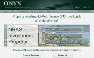 Onyx | NRAS & Australian Property Investment