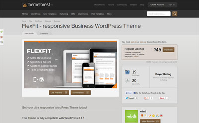 FlexFit-Responsive WordPress Theme